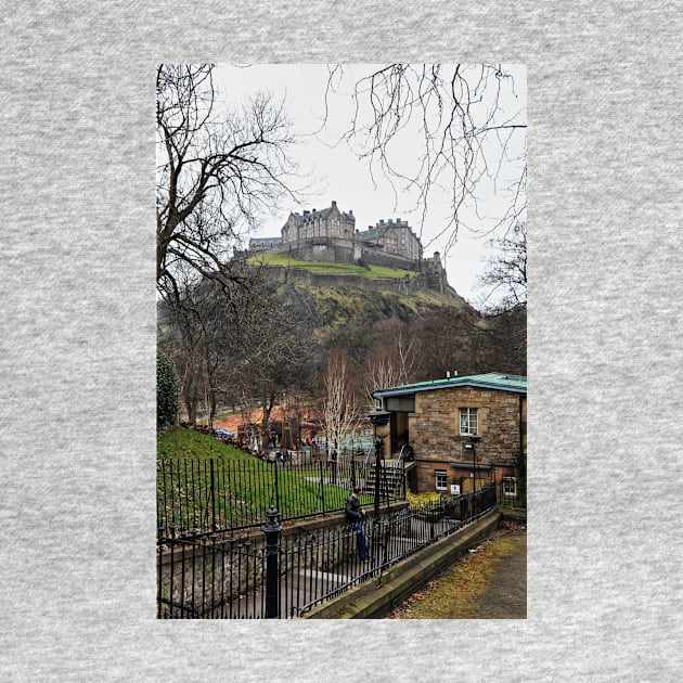 Edinburgh Castle (from Princes Street) - Scottland by holgermader